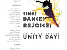 Unity Choir Day Ad
